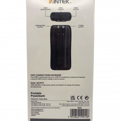 INTEK 5000mAh Magnetic Powerbank Super Slim Series